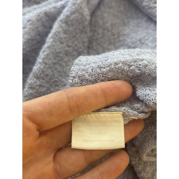 Eileen Fisher Wool Knit Scoop Neck Sleeveless Cami Top Blue Size Large - Picture 8 of 8